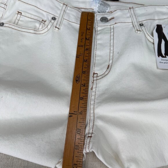 Time And Tru Womens Size 10 White Bootcut Jeans Regular - Picture 5 of 10